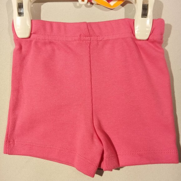 Small Wonders 0/3 Months 2 pc Summer Set YUMMY Ice Cream Stripe Pink Skort NWT - Picture 9 of 12